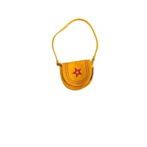 American Girl Purse For 18" Doll  Beach Summer Accessories MYAG Yellow Star